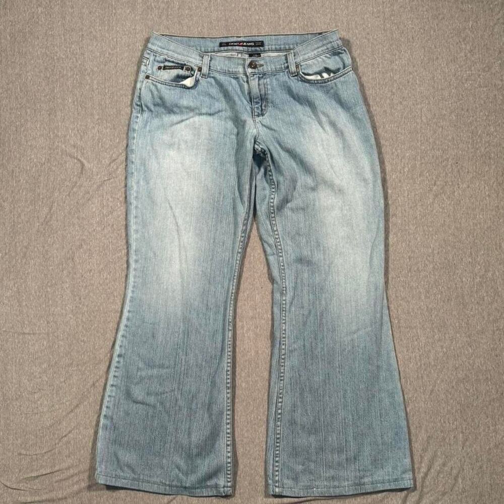 Super baggy flared dkny jeans